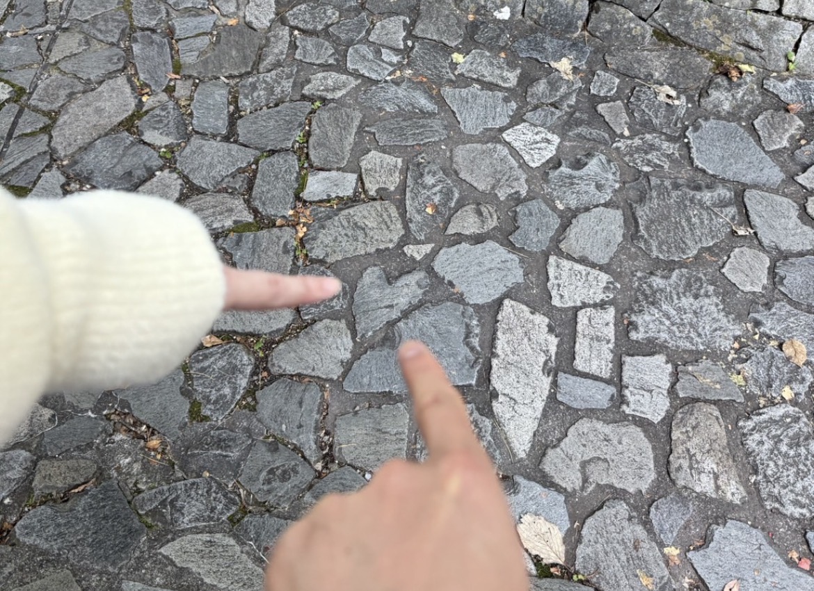 ハートの石